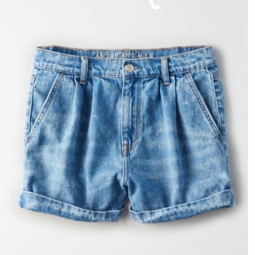 AE Denim Mom Shorts
